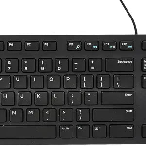 Dell Wired Keyboard - Black KB216